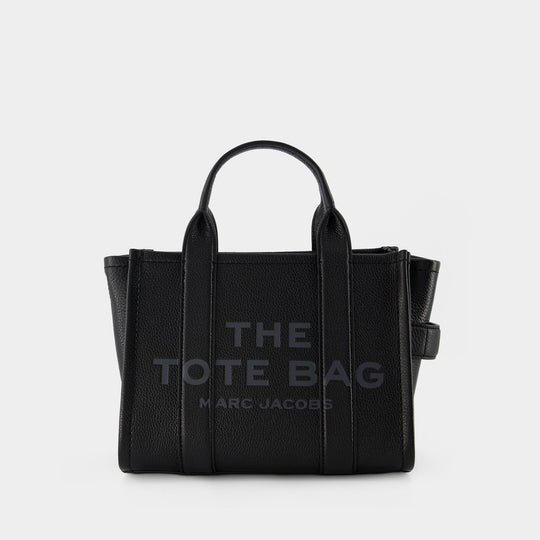 Sac The Small Tote en Cuir Noir