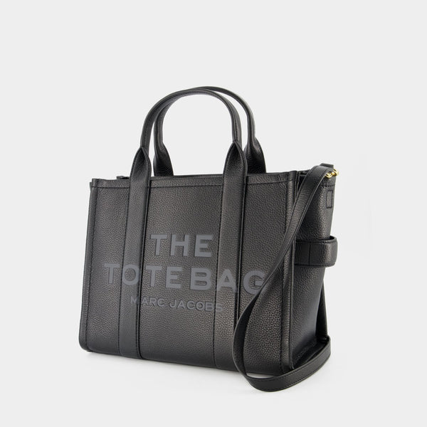 Sac The Medium Tote en Cuir Noir