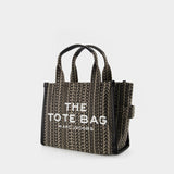 The Mini Tote Bag Monogram - Marc Jacobs - Coton - Beige Multi