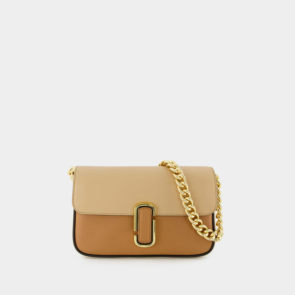Sac The Shoulder Bag en Cuir Orange