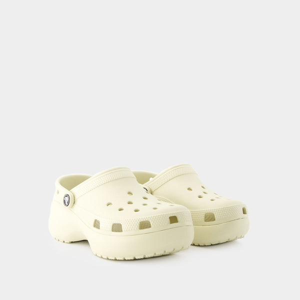 Sandales Classic Platform - Crocs - Thermoplastique - Beige