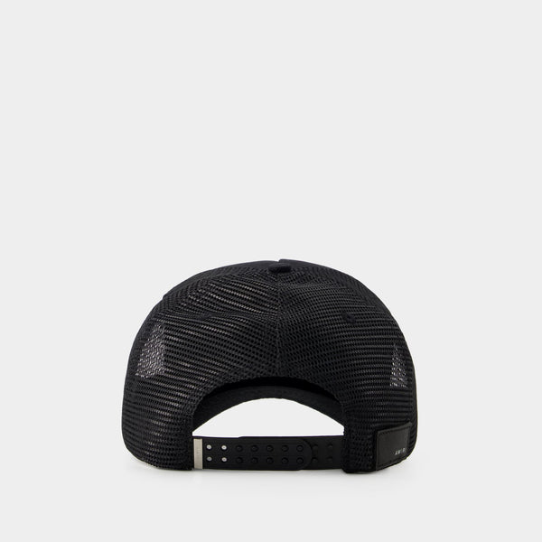Casquette Staggered Logo Trucker - Amiri - Coton - Noir