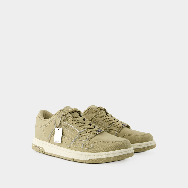 Sneakers Chunky Skel Top Low - Amiri - Cuir - Vert