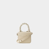 Sac À Main Bandana Micro - Amiri - Cuir - Beige