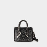 Sac À Main Bandana Micro Triangle - Amiri - Cuir - Noir