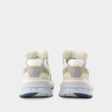 Sneakers Ma Runner - Amiri - Cuir - Gris Bleu