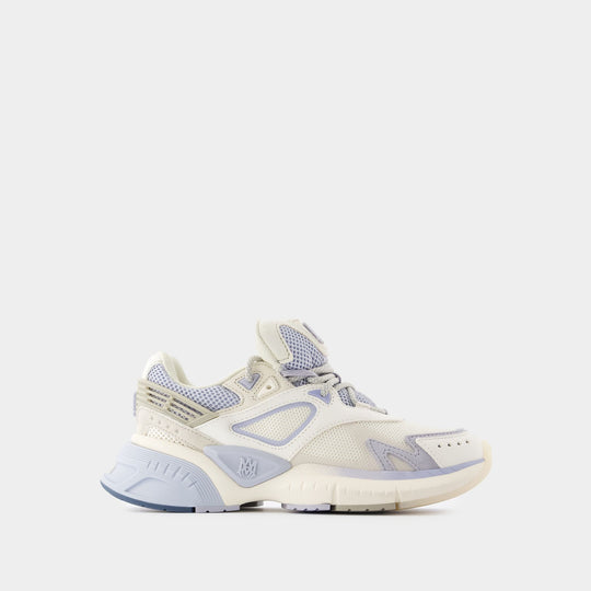 Sneakers Ma Runner - Amiri - Cuir - Gris Bleu