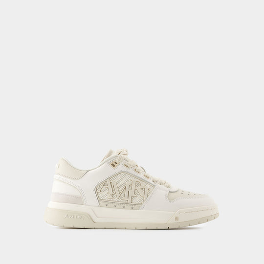 Sneakers Classic Low - Amiri - Cuir - Beige