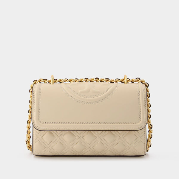 Fleming leather convertible shoulder bag tory burch online