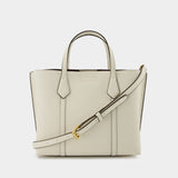 Tote Bag Perry Small - Tory Burch - Cuir - New Ivory