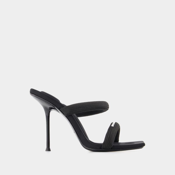 Sandales Julie - Alexander Wang - Nylon - Noir