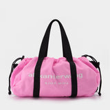 Sac Primal Drawstring Duffle en Nylon Rose