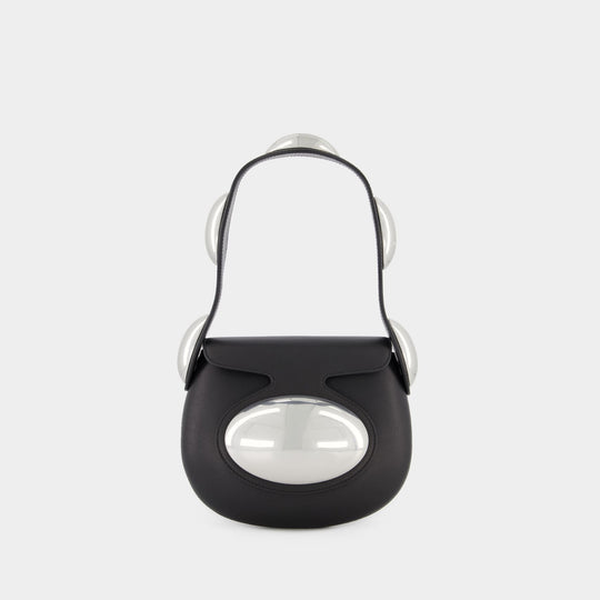 Sac Hobo Dome Small - Alexander Wang - Cuir - Noir