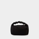 Sac à Main Mini Scrunchie - Alexander Wang - Polyester - Noir