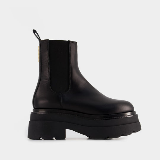 Bottes Carter Chelsea - Alexander Wang - Cuir - Noir