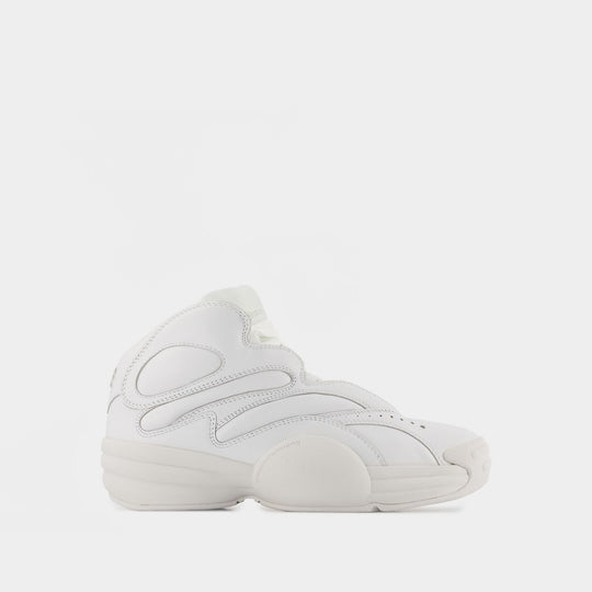 Sneakers Aw Hoop - Alexander Wang - Cuir - Blanc