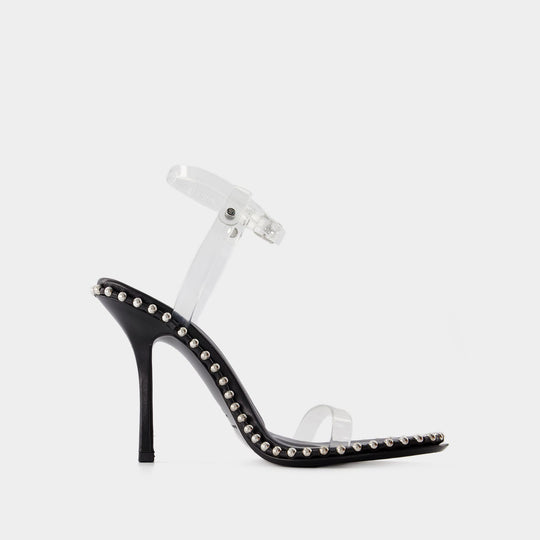 Sandales Nova 105 - Alexander Wang - PVC - Noir