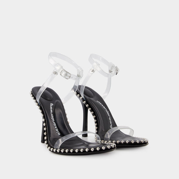 Sandales Nova 105 - Alexander Wang - PVC - Noir