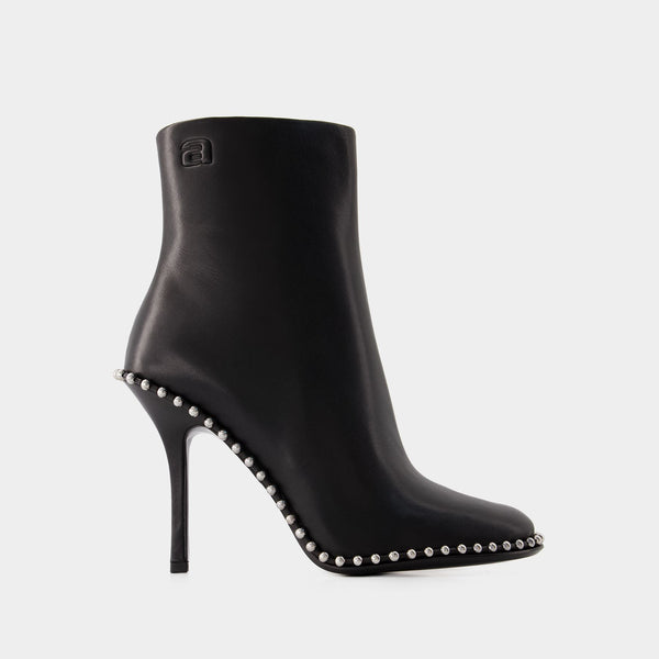 Bottines à Talons Nova 105 - Alexander Wang - Cuir - Noir