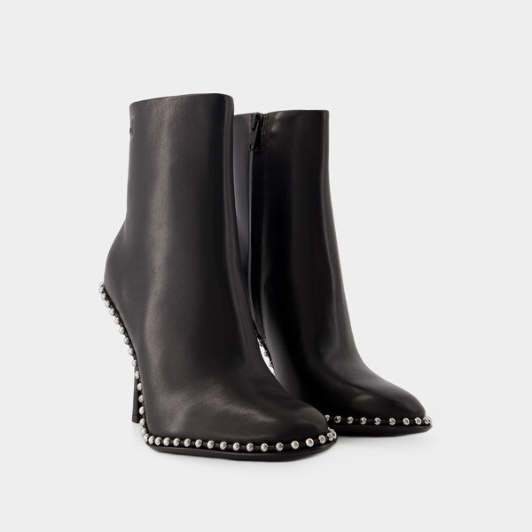 Bottines à Talons Nova 105 - Alexander Wang - Cuir - Noir