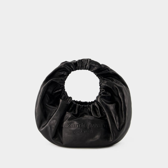 Sac À Main Crescent Small - Alexander Wang - Cuir - Noir
