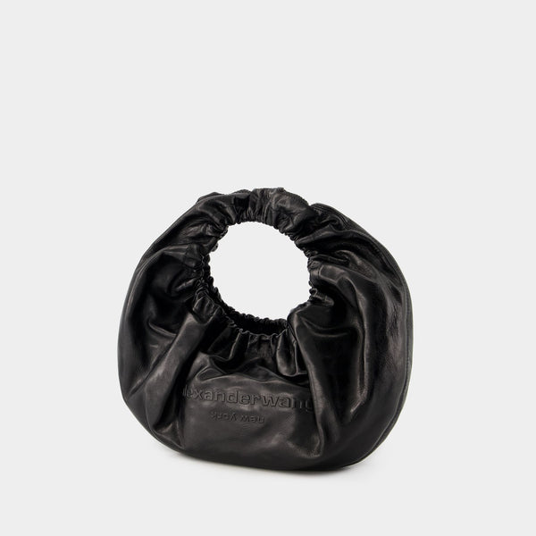 Sac À Main Crescent Small - Alexander Wang - Cuir - Noir