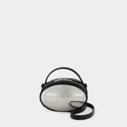Sac À Bandoulière Dome Small - Alexander Wang - Cuir - Noir