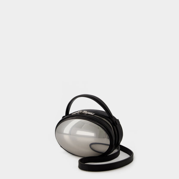 Sac À Bandoulière Dome Small - Alexander Wang - Cuir - Noir