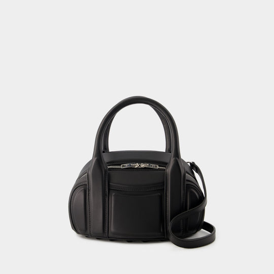 Sac Porté Épaule Roc Small - Alexander Wang - Cuir - Noir