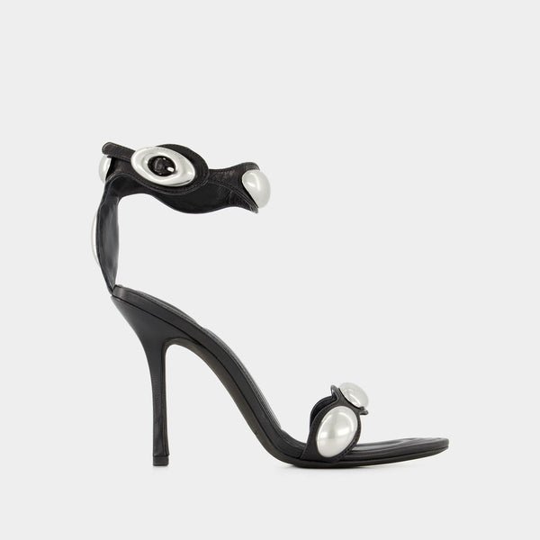 Sandales Dome 105 - Alexander Wang - Cuir - Noir