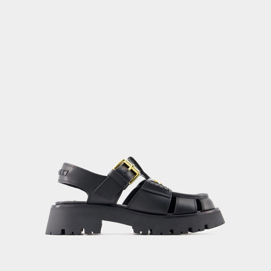 Sandales Carter Cage - Alexander Wang - Cuir - Noir