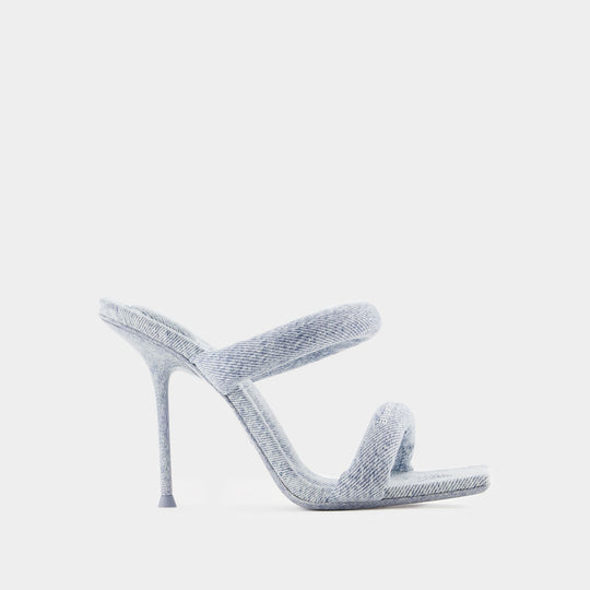 Escarpins Julie Tubular - Alexander Wang - Cuir - Bleu