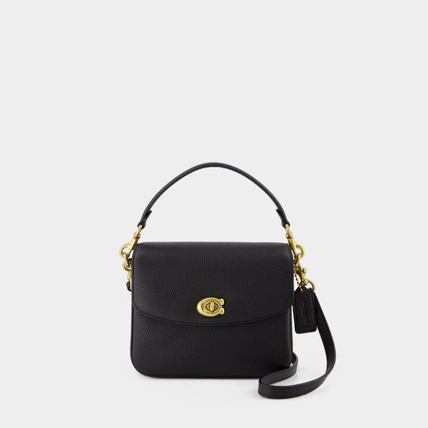 Sac à bandoulière Cassie 19 - Coach - Cuir - Noir