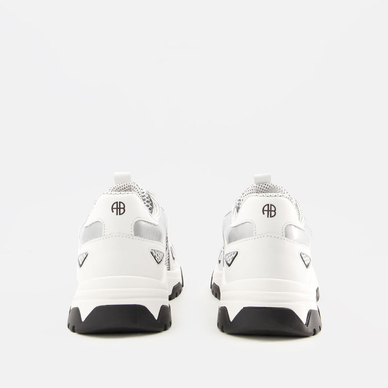 Sneakers Brody - ANINE BING - Cuir - Blanc