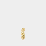 Boucles d'Oreille Twist Rope - Anine Bing - Plaqué or - Or