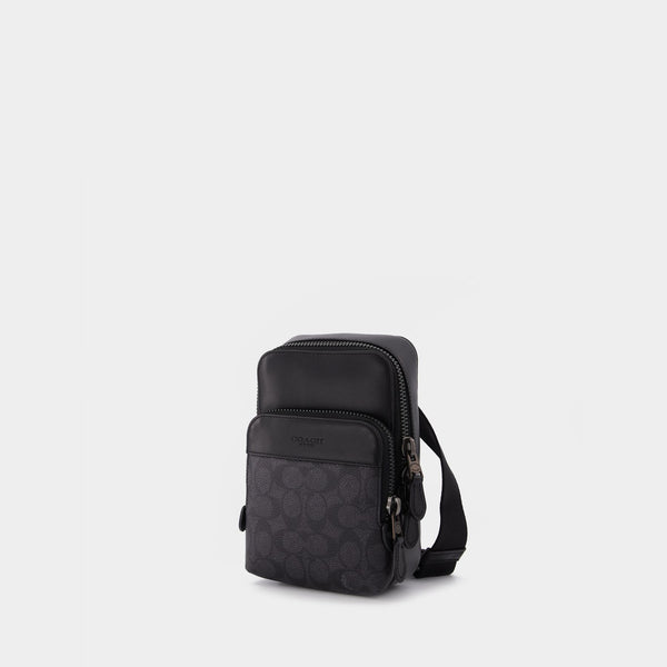 Sac Signature Gotham Sling Pack 13 en Toile Enduite Noire