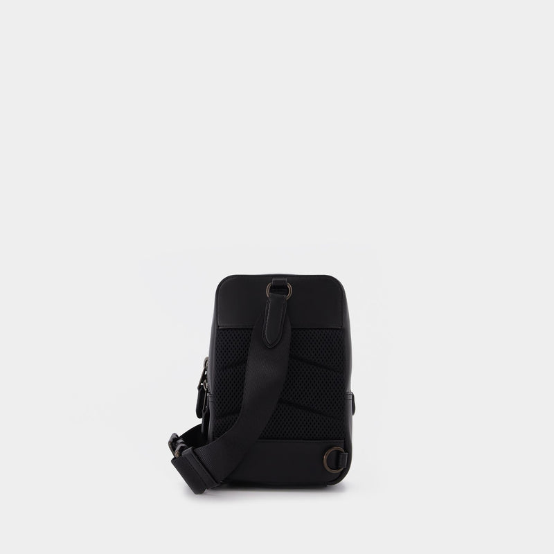 Sac Signature Gotham Sling Pack 13 en Toile Enduite Noire