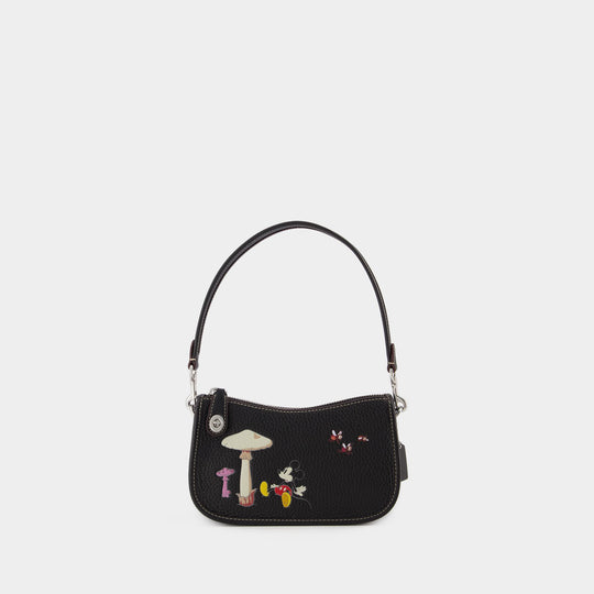 Sac Hobo Swinger 20 Disney - Coach - Cuir - Noir