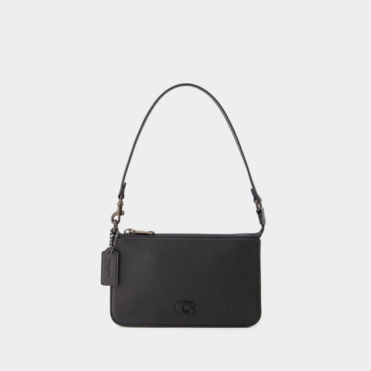Sac Pouch - Coach - Cuir - Noir