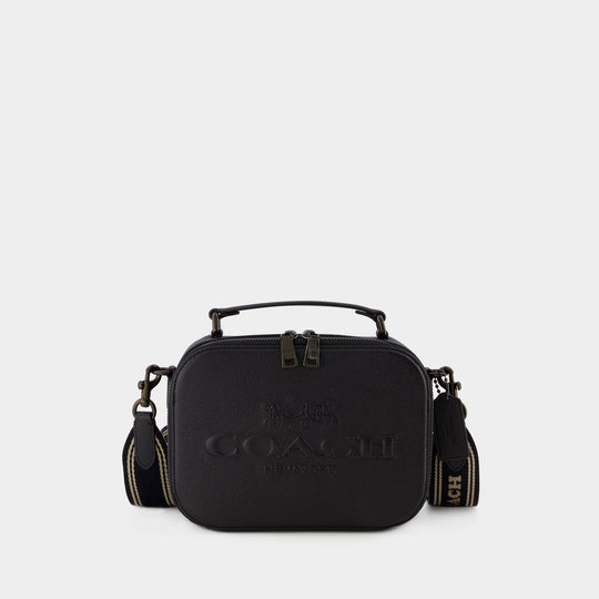 Sac à Bandoulière Top Handle - Coach - Cuir - Noir