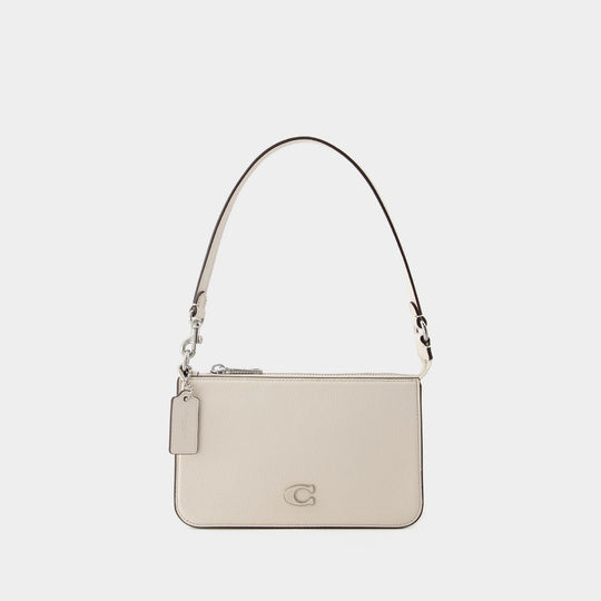 Sac Pouch - Coach - Cuir - Blanc