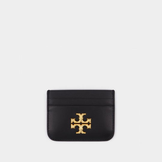 Porte-cartes Eleanor en Cuir Noir