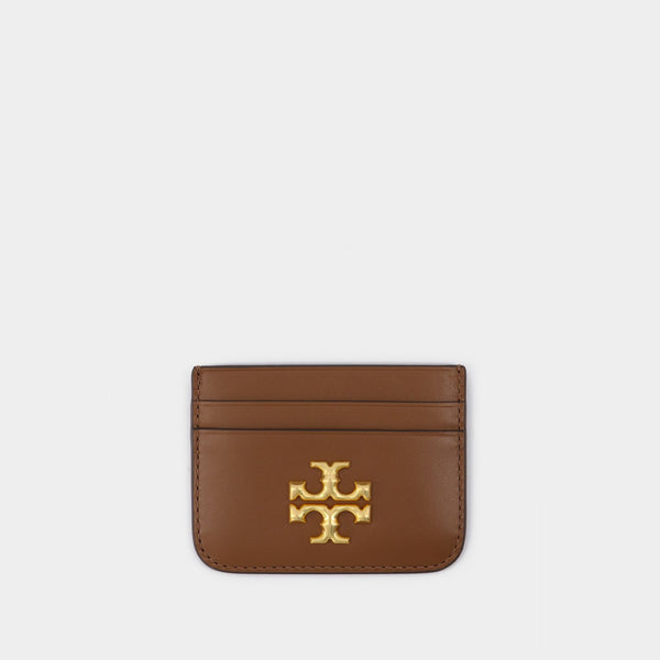 Porte-cartes Eleanor en Cuir Marron