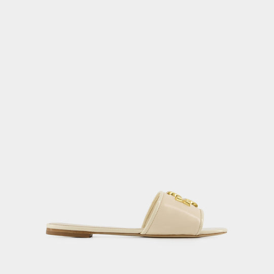 Sandales Eleanor - Tory Burch - Cuir - New Cream