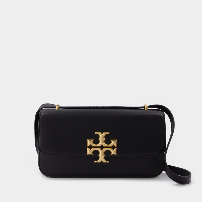 Sac Eleanor E/W Small en Cuir Noir