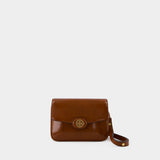 Sac Robinson Spazzolato - Tory Burch - Cuir - Marron