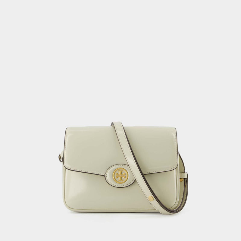 Sac Hobo Robinson - Tory Burch - Cuir - Shea Butter