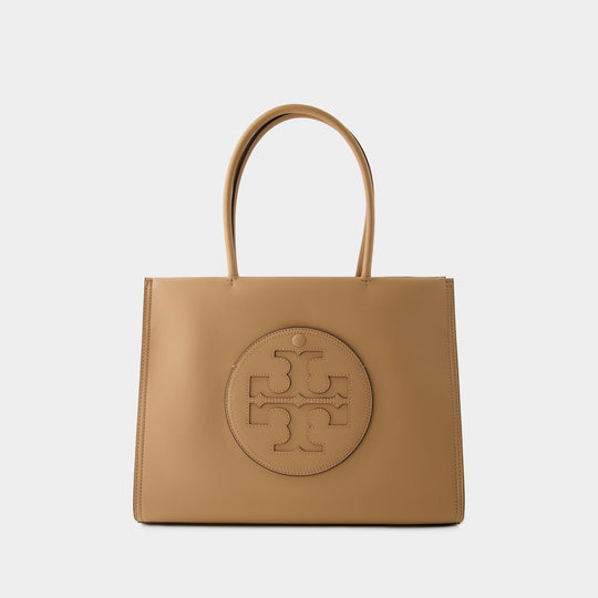Cabas Ella Small - Tory Burch - Synthétique - Beige