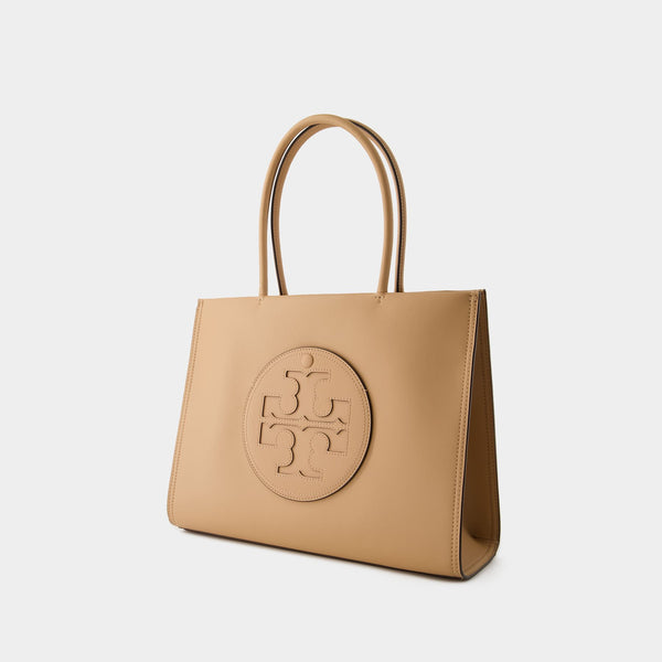 Cabas Ella Small - Tory Burch - Synthétique - Beige