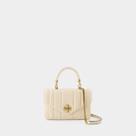 Sac à bandoulière Kira - Tory Burch - Cuir - Beige